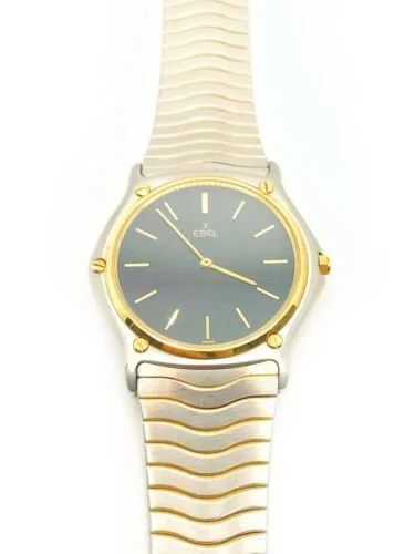 Ebel Two Tone Stainless Steel & 18KYG Sport Classic 36mm Case